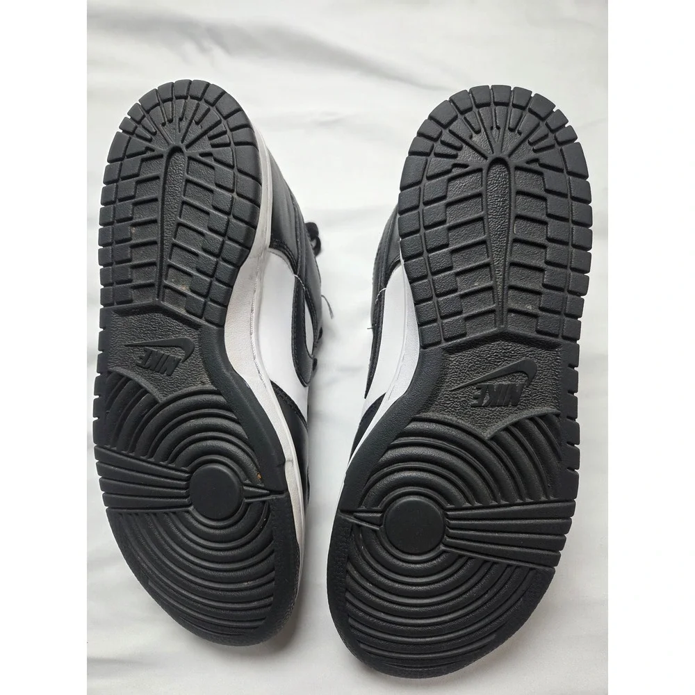 Nike Dunk Low Panda Black White Youth 5.5Y Womens 7 Mens 5.5 CW1590-100